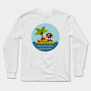 Happy Pirate Long Sleeve T-Shirt